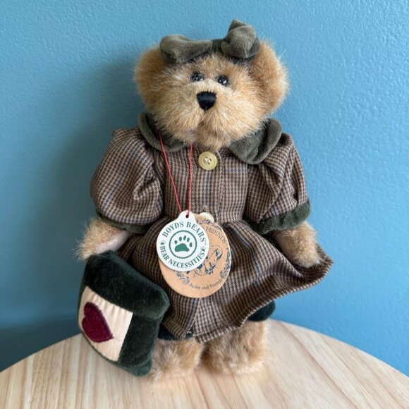 Vintage Boyds Plush Bailey #9199-08, 8" 1997 of Series With Tags Pillow Dress - Picture 2 of 10